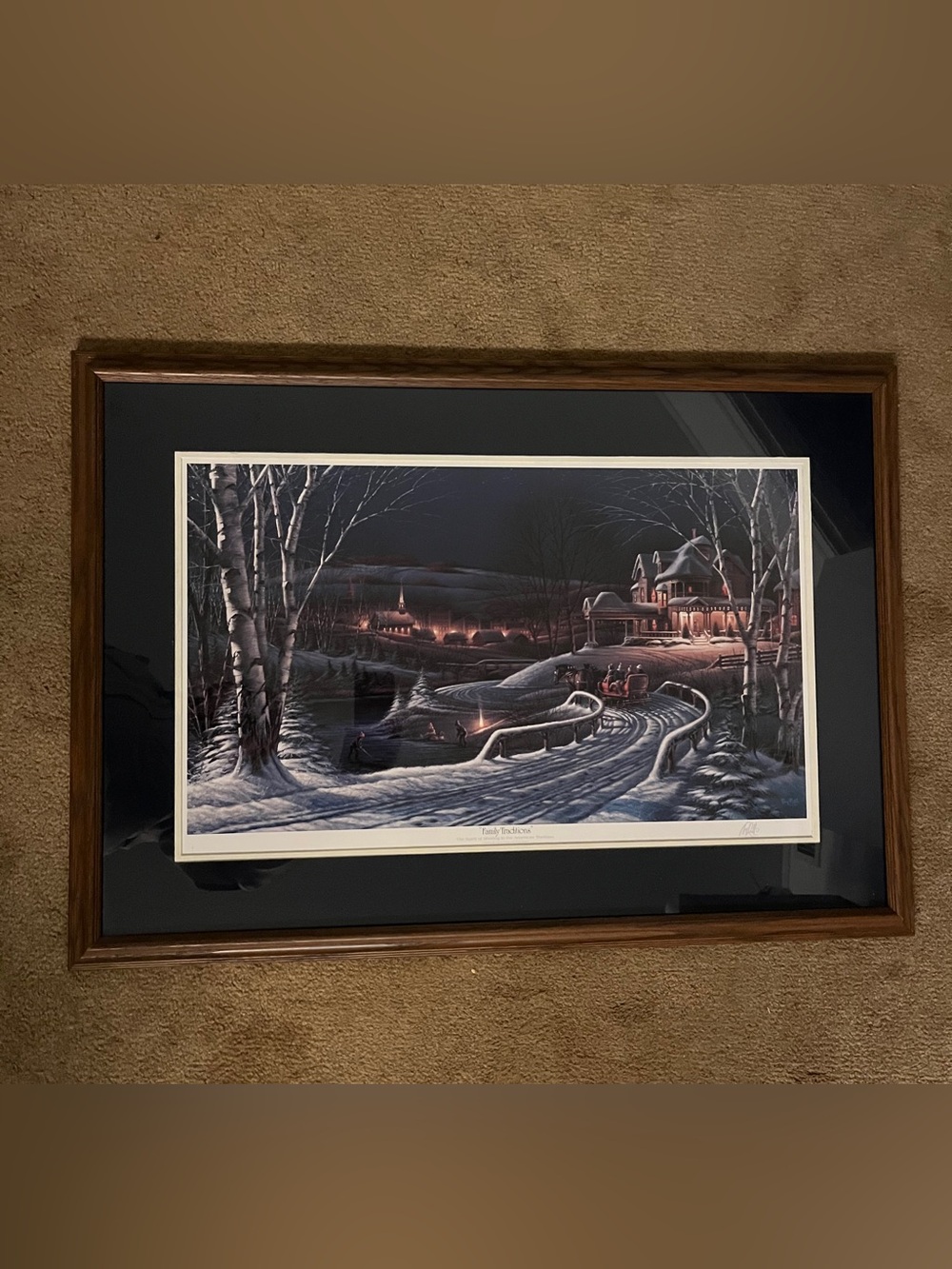 “Family Traditions” Signed Open Edition Print by Terry Redlin